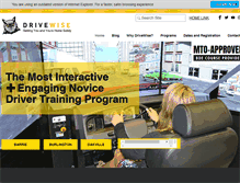 Tablet Screenshot of drivewisesafestart.com
